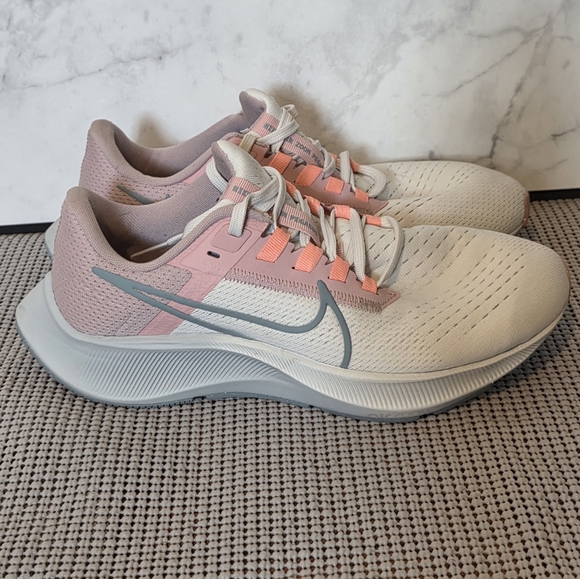 Nike Shoes - Nike Air Zoom Pegasus 38 Womens Sneakers Shoes Sail Pink CW7358-103 Size 7